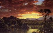 Frederic Edwin Church A Country Home Germany oil painting artist